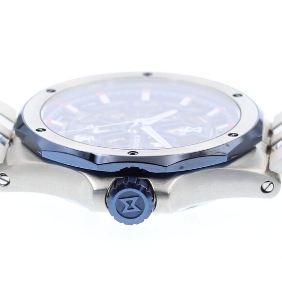 EDOX Delphin Meccano 85303-357BUCAB-BUIRB Automatic Men's Watch - Picture 11 of 12